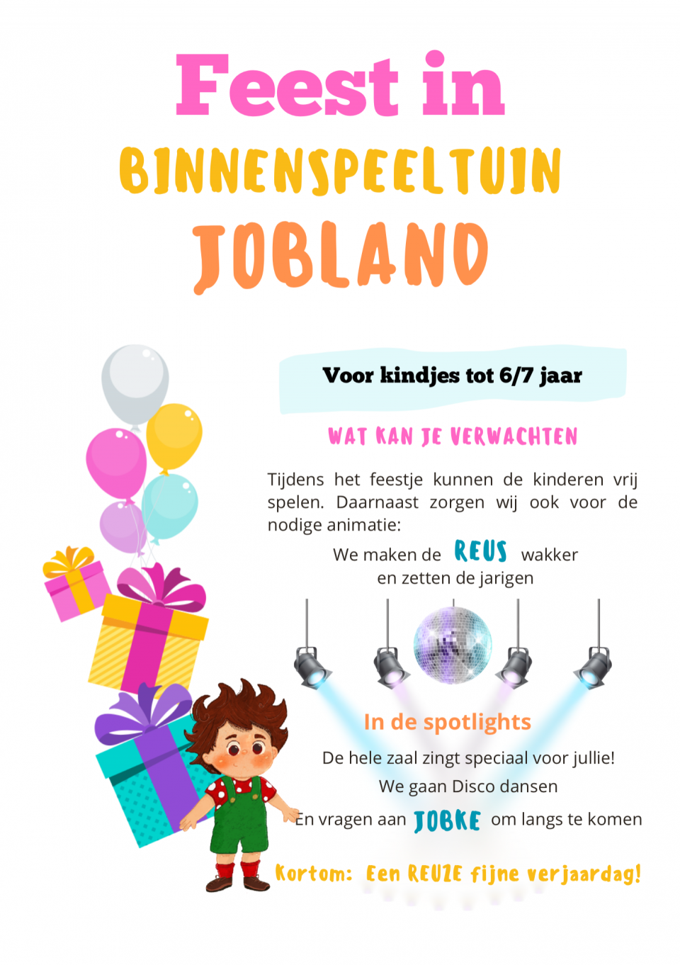 feest in jobland